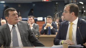 Paulo Sérgio se irrita com o próprio advogado: “Não combinou comigo”, Veja o vídeo