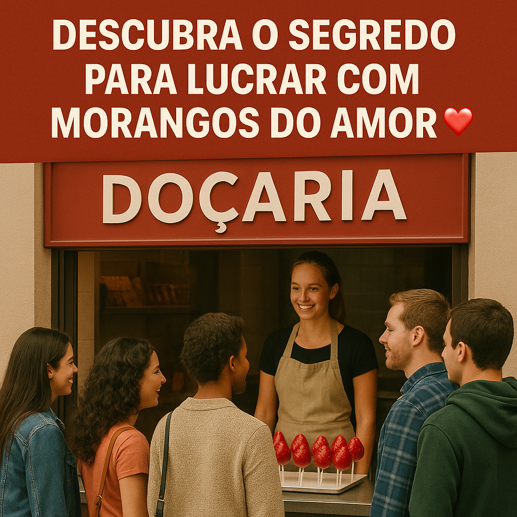 Descubra o segredo para lucrar com morangos do amor