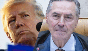 A virada no jogo com a mão de Trump