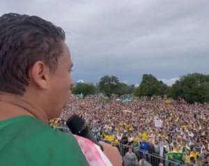 Nikolas revela “alerta divino” em print de mensagem da sua irmã