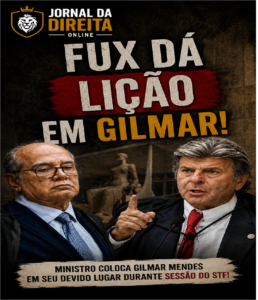 Fux dá lição em Gilmar