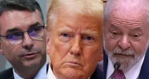 Trump diz que Flávio é “um jovem inteligente que ama muito o seu país”, enquanto Lula…