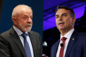 Flávio apresenta queixa-crime contra Lula: ameaça e incitação ao crime