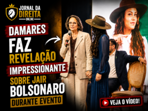 Damares faz revelação sobre Jair Bolsonaro durante evento