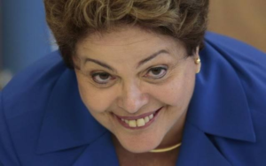 Dilma comete nítida afronta a Donald Trump