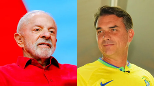 Flávio Bolsonaro dá “surra” em Lula, diz agregador de pesquisas